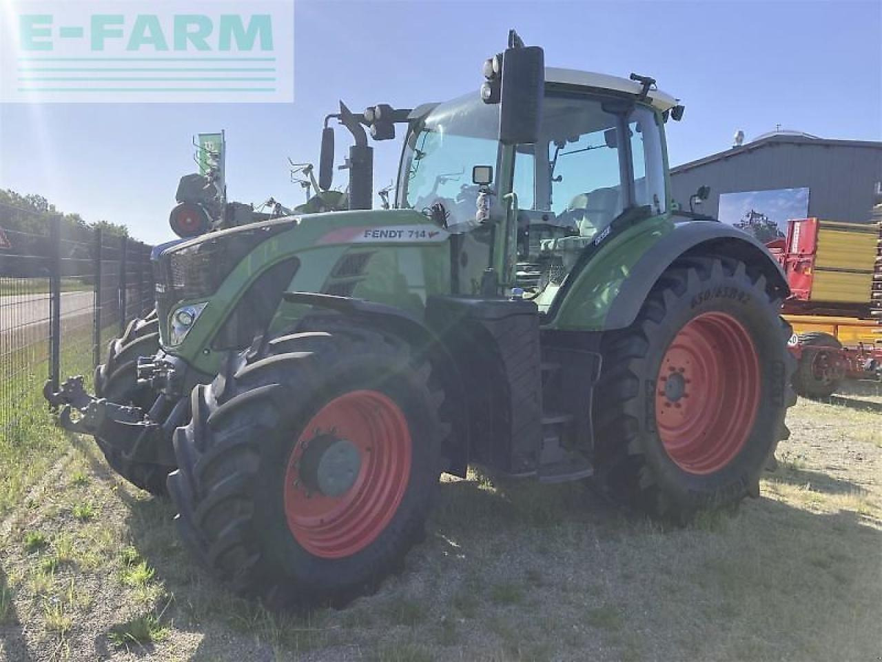 Fendt 714 vario s4 profi Profi - Traktorius: foto 1 Fendt 714 vario s4 profi Profi - Traktorius: foto 1