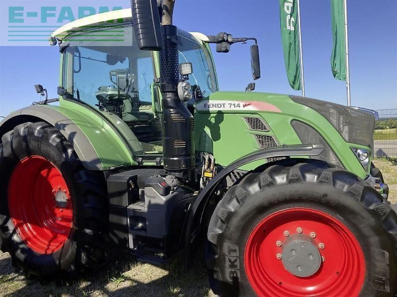 Fendt 714 vario s4 profi Profi - Traktorius: foto 5 Fendt 714 vario s4 profi Profi - Traktorius: foto 5