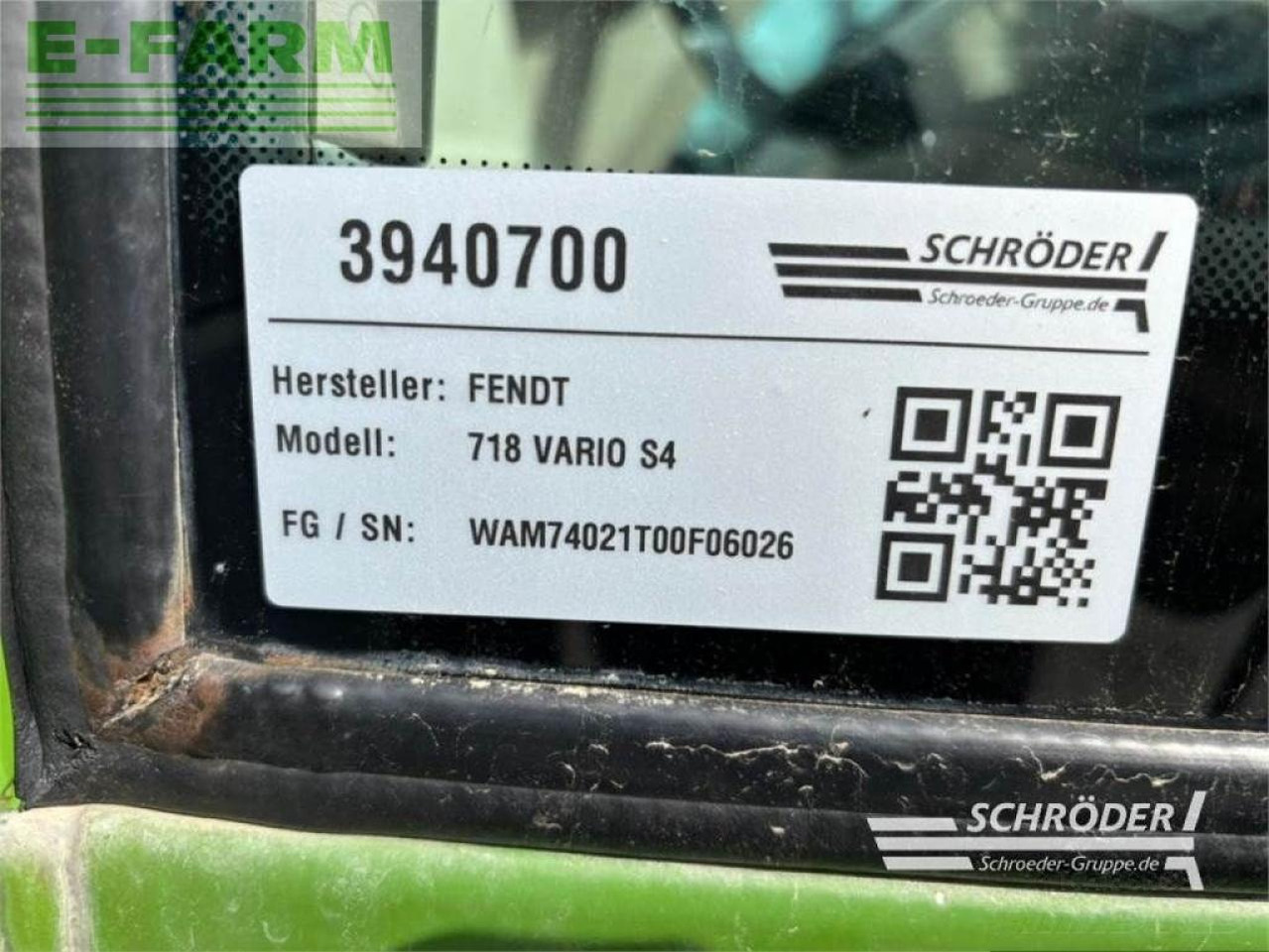 Fendt 718 vario s4 profi Profi - Traktorius: foto 5 Fendt 718 vario s4 profi Profi - Traktorius: foto 5