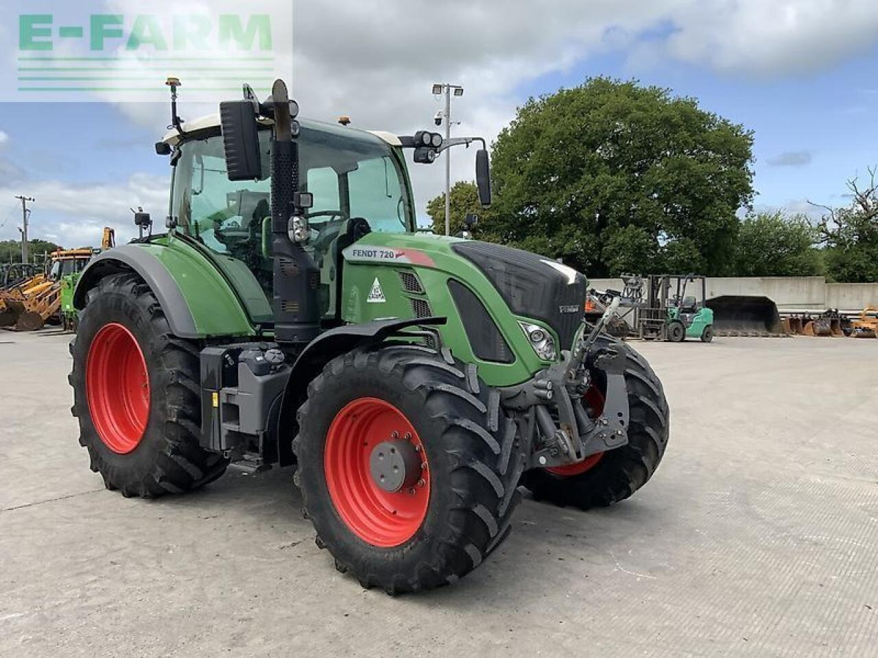 Fendt 720 profi plus tractor (st20525) - Traktorius: foto 2 Fendt 720 profi plus tractor (st20525) - Traktorius: foto 2
