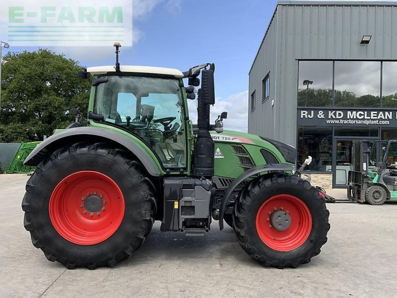 Fendt 720 profi plus tractor (st20525) - Traktorius: foto 1 Fendt 720 profi plus tractor (st20525) - Traktorius: foto 1