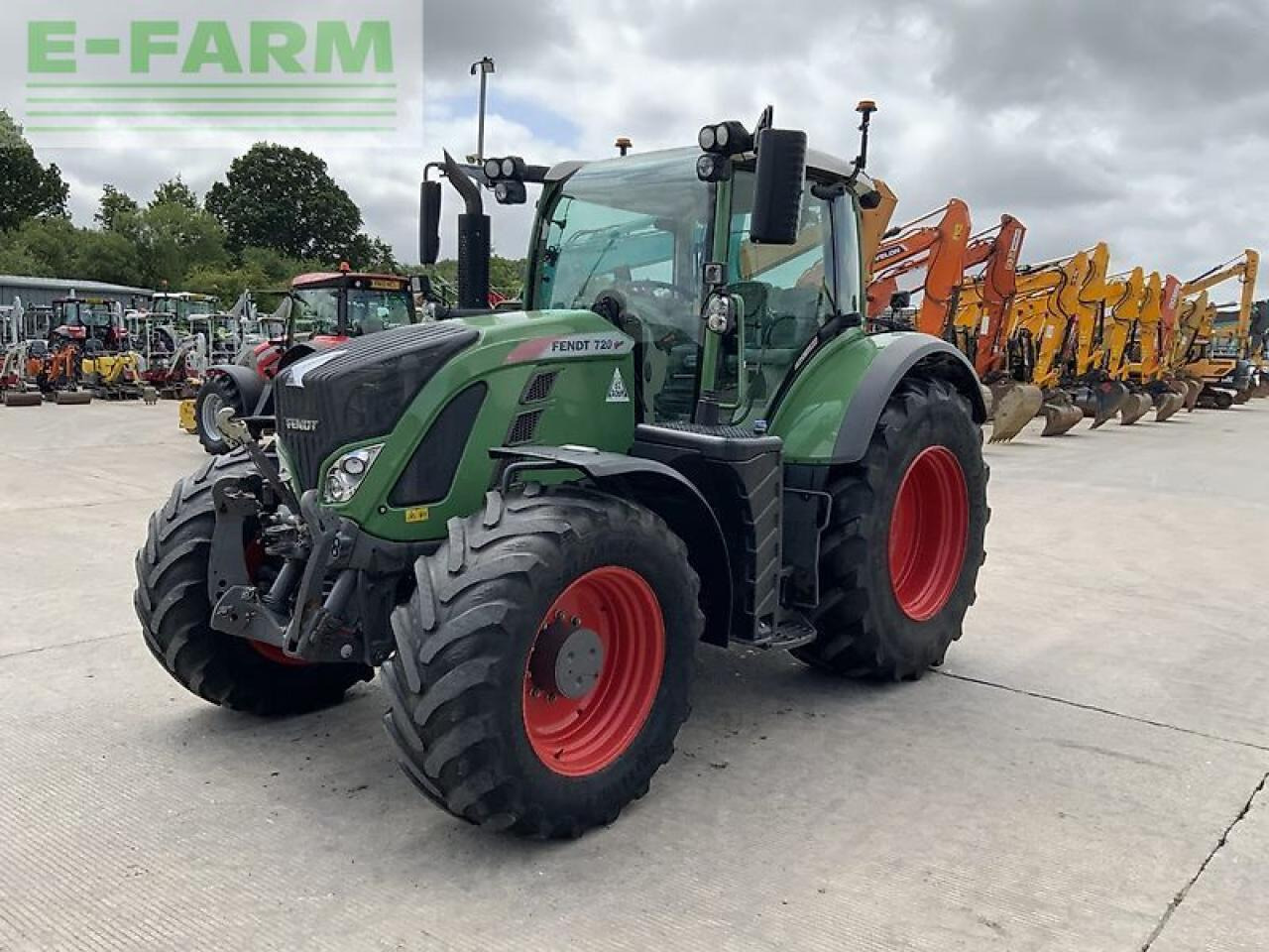 Fendt 720 profi plus tractor (st20525) - Traktorius: foto 4 Fendt 720 profi plus tractor (st20525) - Traktorius: foto 4