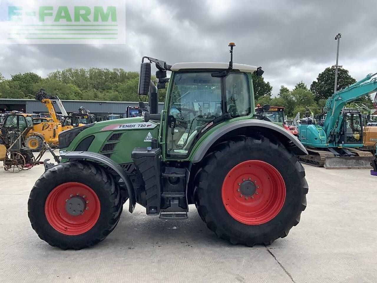 Fendt 720 profi plus tractor (st20525) - Traktorius: foto 5 Fendt 720 profi plus tractor (st20525) - Traktorius: foto 5