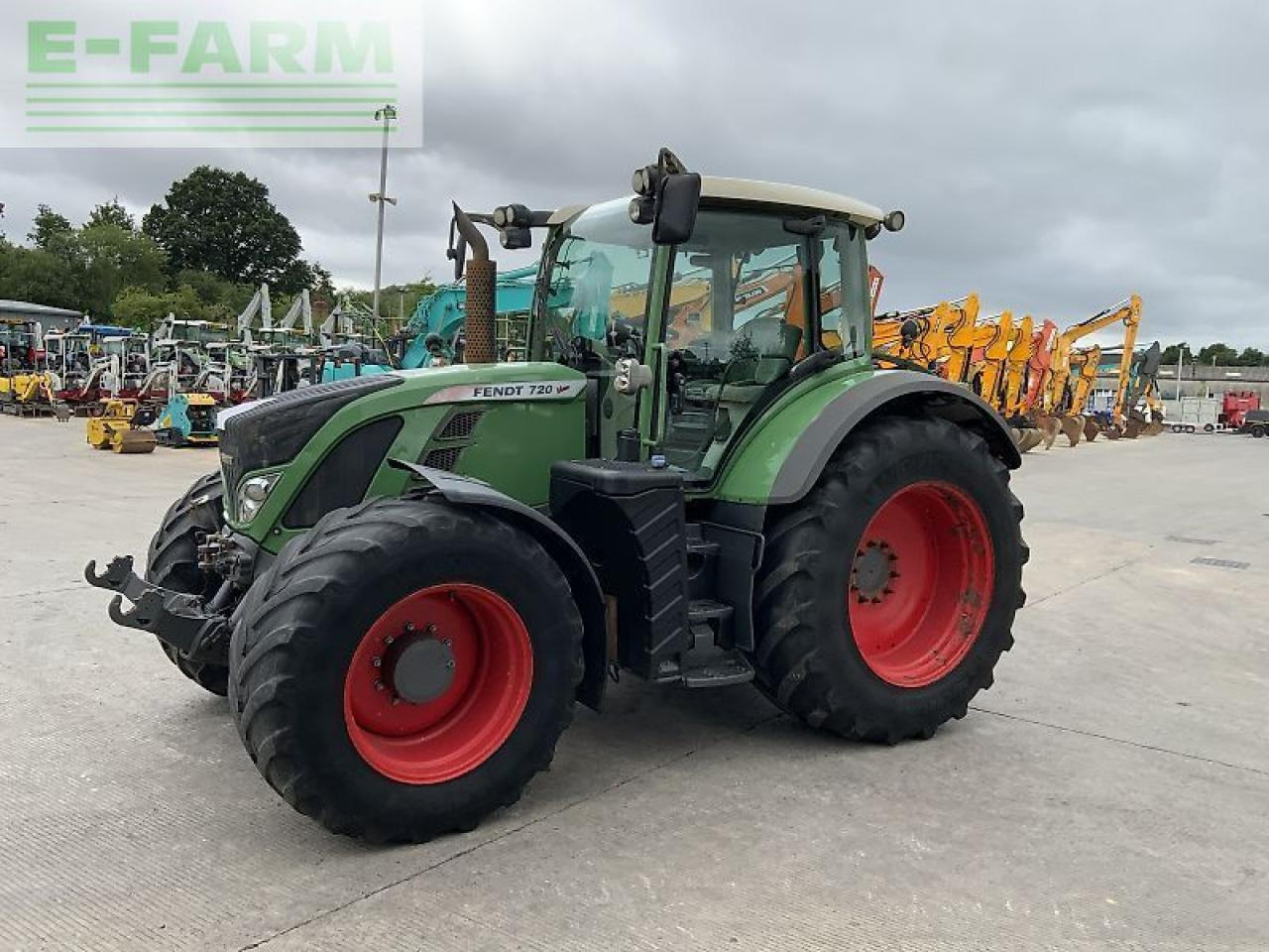 Fendt 720 profi plus tractor (st23132) - Traktorius: foto 4 Fendt 720 profi plus tractor (st23132) - Traktorius: foto 4