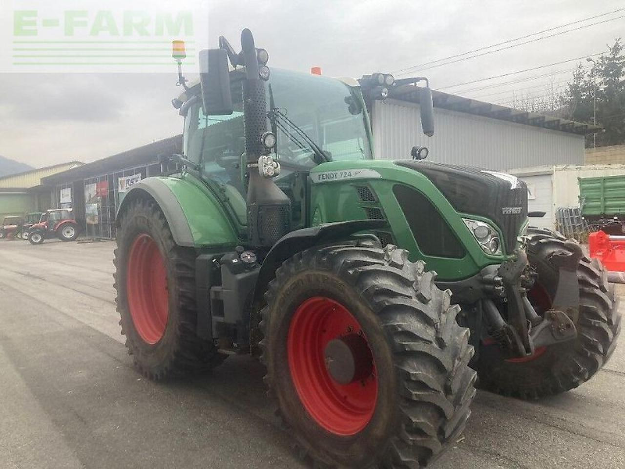 Fendt 724 profi plus - Traktorius: foto 4 Fendt 724 profi plus - Traktorius: foto 4