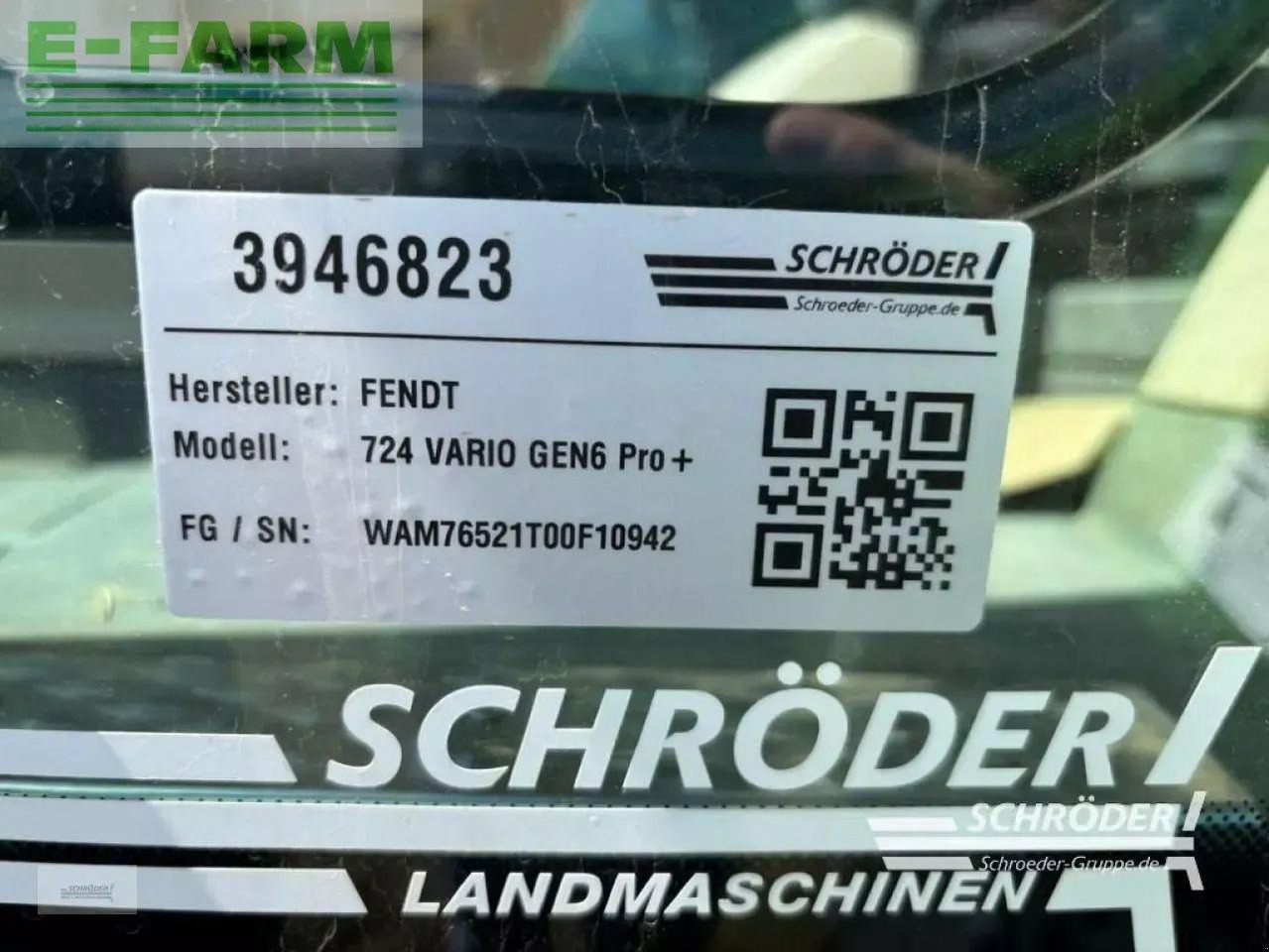 Fendt 724 vario gen6 profi plus ProfiPlus - Traktorius: foto 4 Fendt 724 vario gen6 profi plus ProfiPlus - Traktorius: foto 4