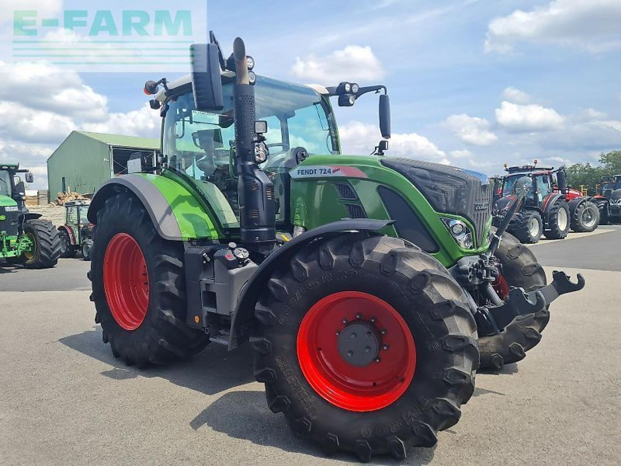 Fendt 724 vario power+ PowerPlus - Traktorius: foto 4 Fendt 724 vario power+ PowerPlus - Traktorius: foto 4