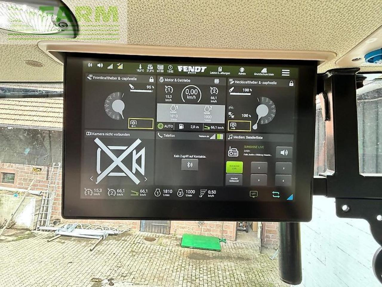 Traktorius Fendt 728 profi plus mit frontlader und garantieverlängerung: foto 16