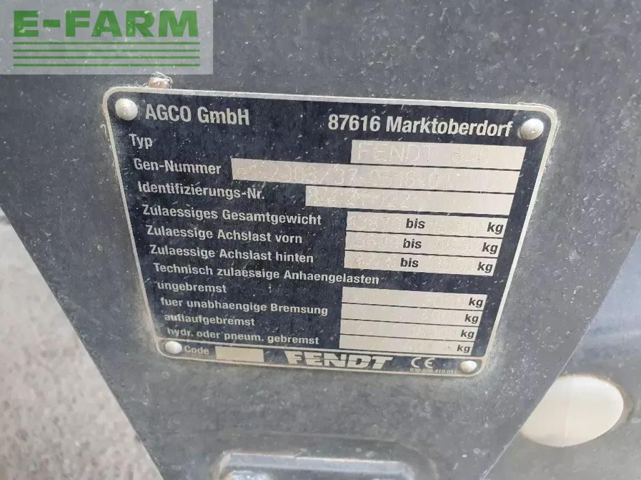 Fendt 824 vario profi Profi - Traktorius: foto 2 Fendt 824 vario profi Profi - Traktorius: foto 2