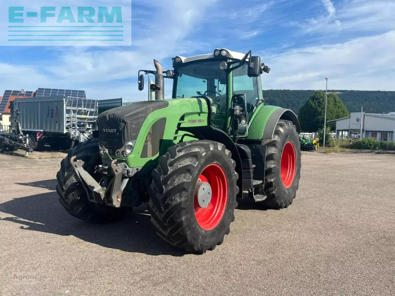 Fendt 936 vario profi Profi - Traktorius: foto 1 Fendt 936 vario profi Profi - Traktorius: foto 1