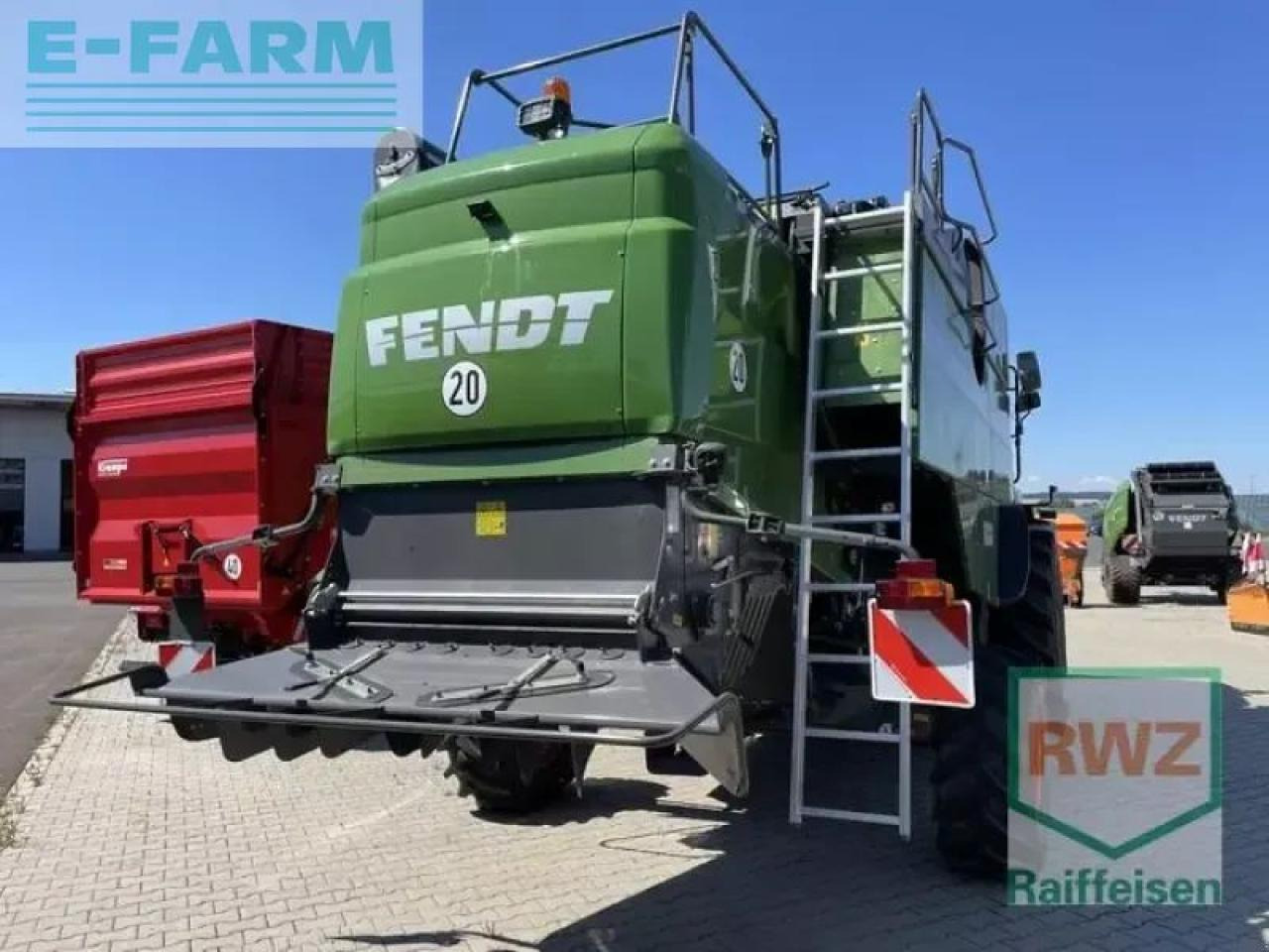 Fendt corus 518 - Derliaus nuėmimo kombainas: foto 4 Fendt corus 518 - Derliaus nuėmimo kombainas: foto 4