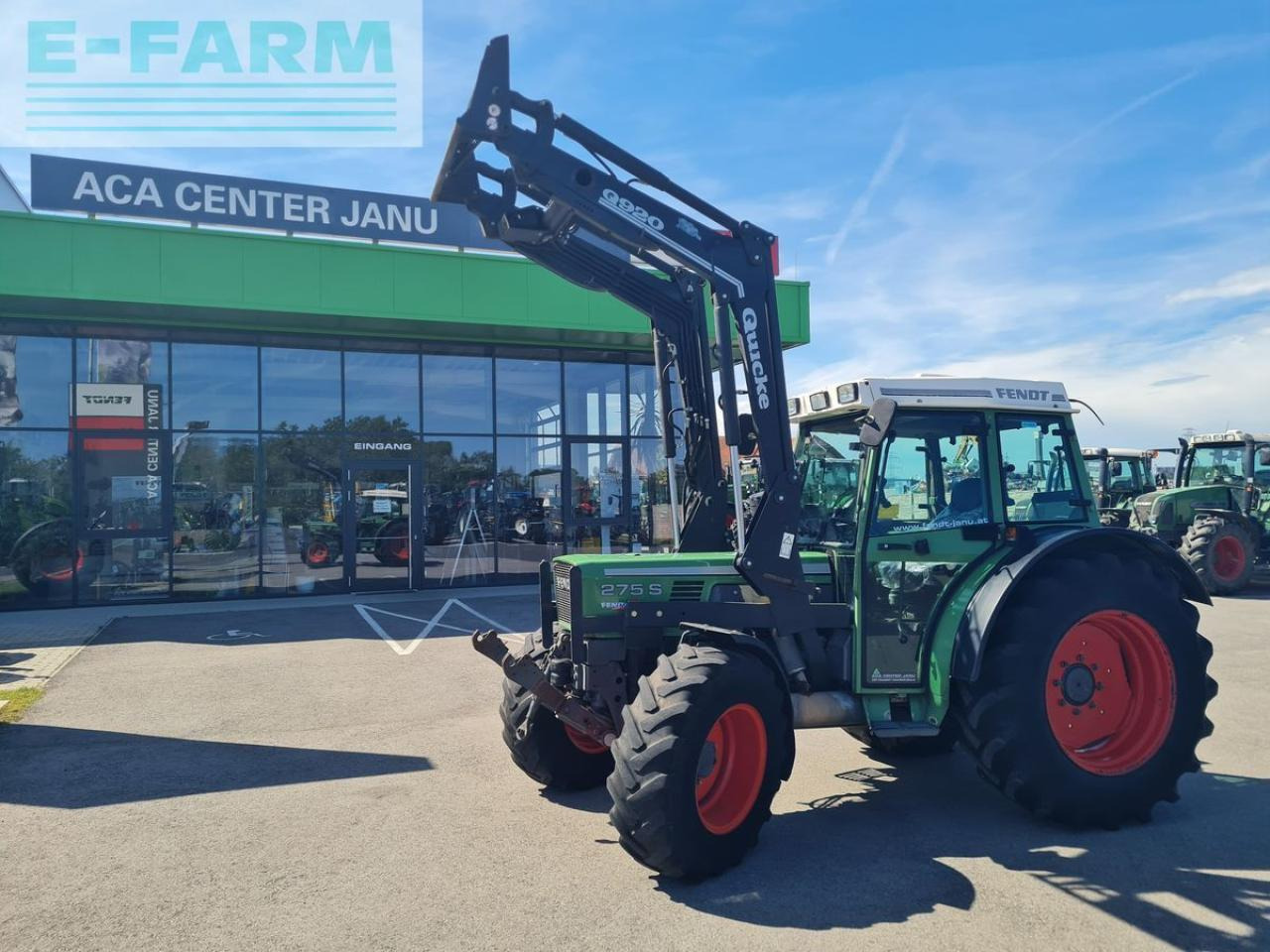 Fendt farmer 275 sa - Traktorius: foto 1 Fendt farmer 275 sa - Traktorius: foto 1