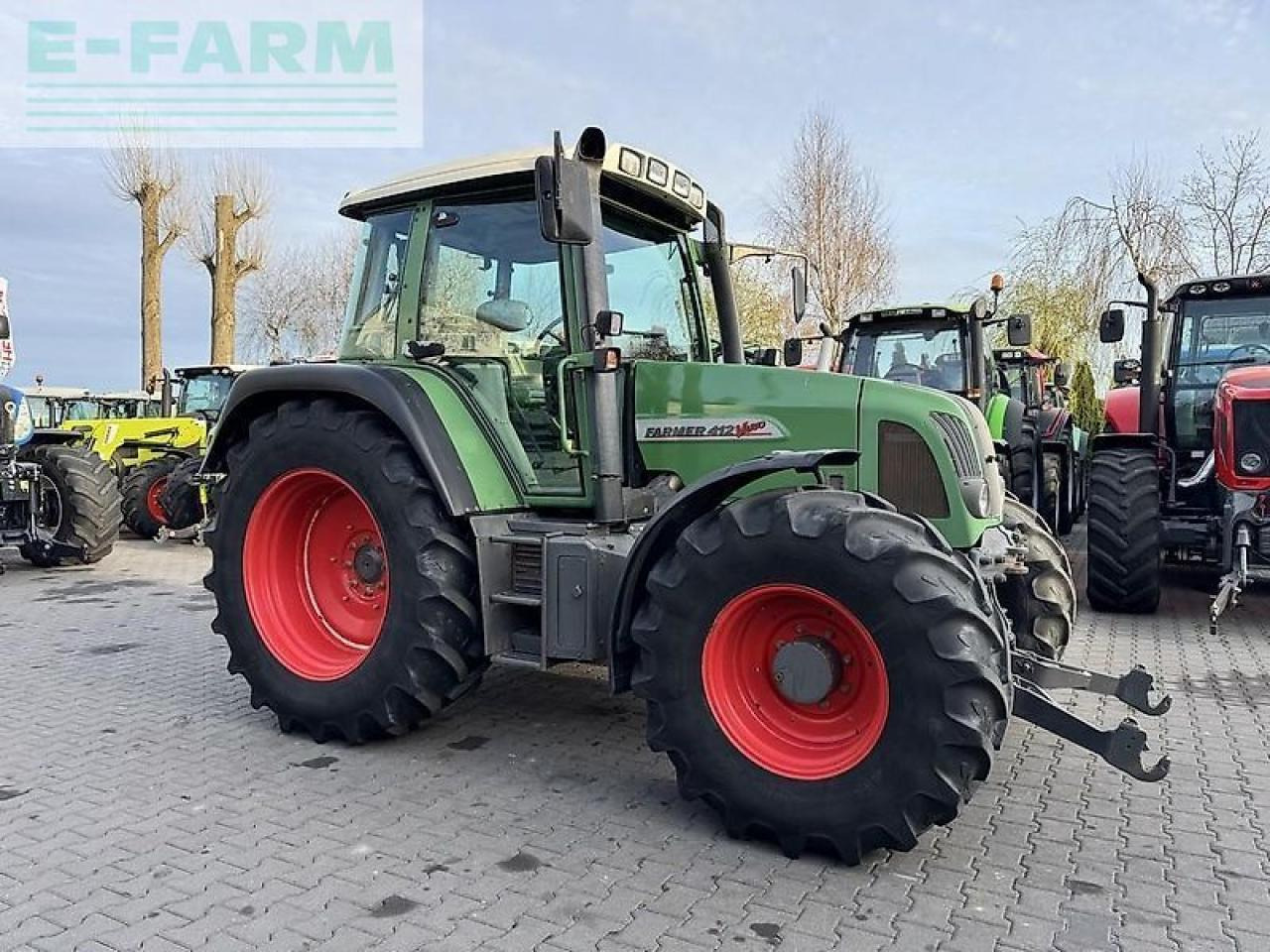 Fendt farmer 412 vario - Traktorius: foto 4 Fendt farmer 412 vario - Traktorius: foto 4