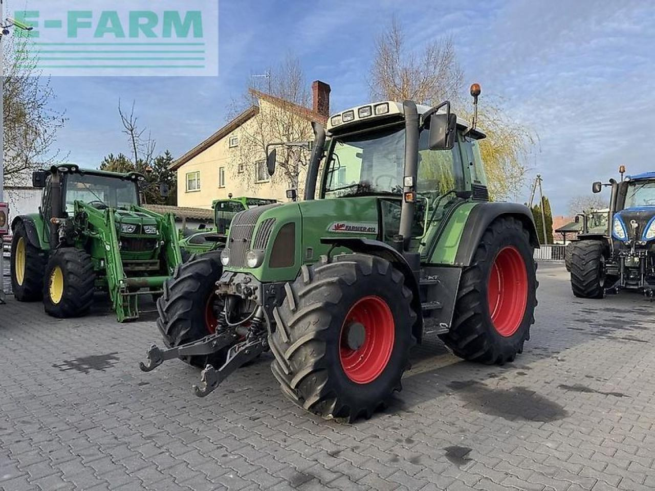 Fendt farmer 412 vario - Traktorius: foto 1 Fendt farmer 412 vario - Traktorius: foto 1