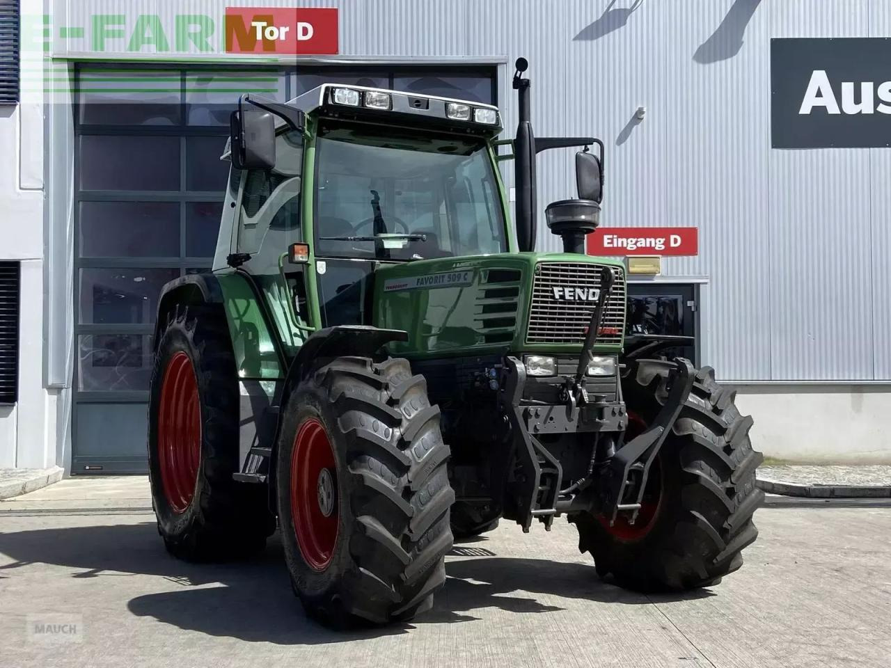Fendt favorit 509 c - Traktorius: foto 1 Fendt favorit 509 c - Traktorius: foto 1