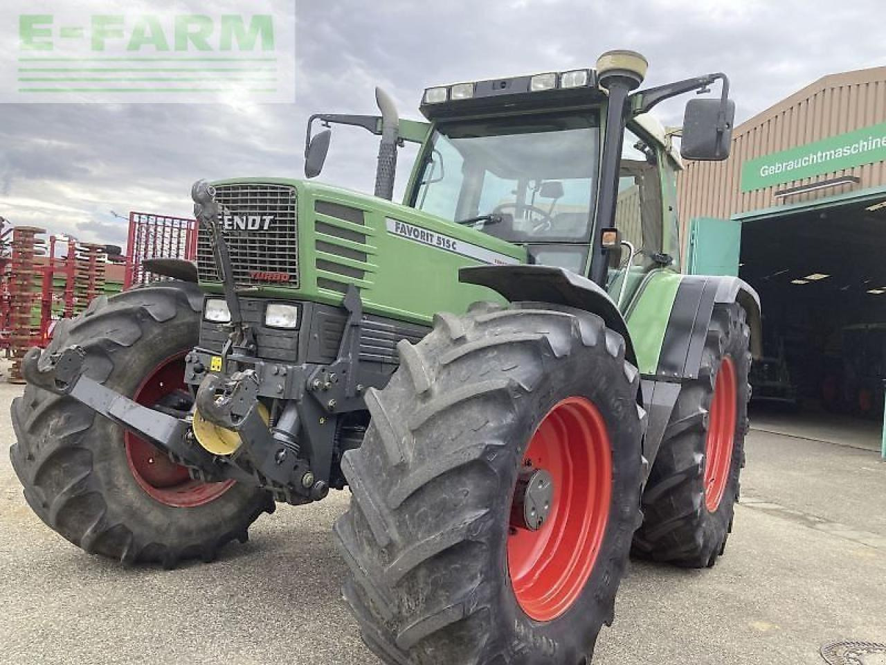 Fendt favorit 515 c - Traktorius: foto 1 Fendt favorit 515 c - Traktorius: foto 1