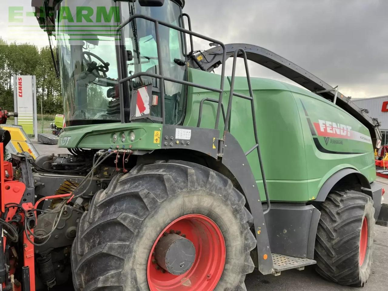 Fendt fendt katana 65 - Pašarų kombainas: foto 5 Fendt fendt katana 65 - Pašarų kombainas: foto 5