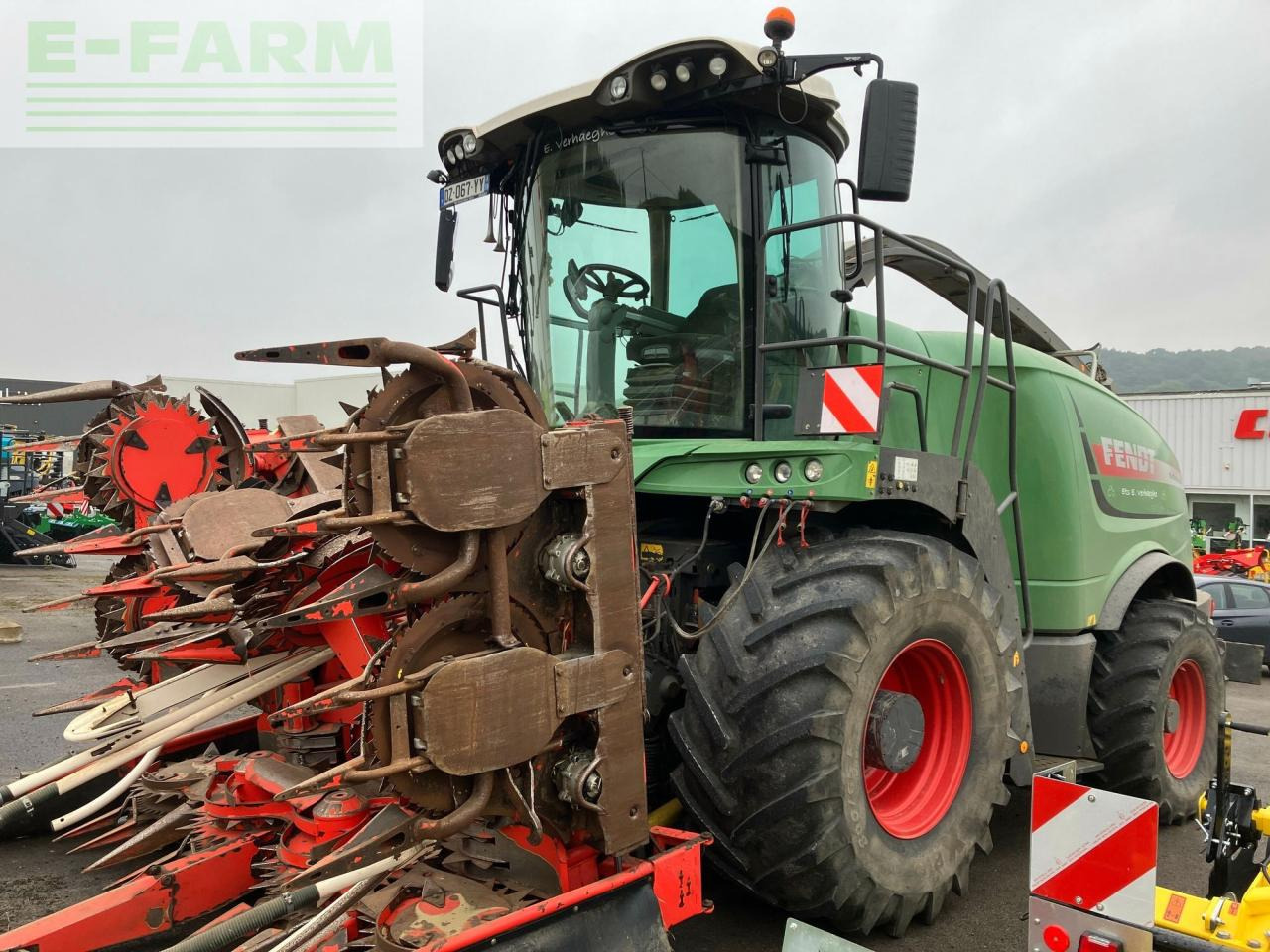 Fendt fendt katana 65+ kemper 375 - Pašarų kombainas: foto 4 Fendt fendt katana 65+ kemper 375 - Pašarų kombainas: foto 4