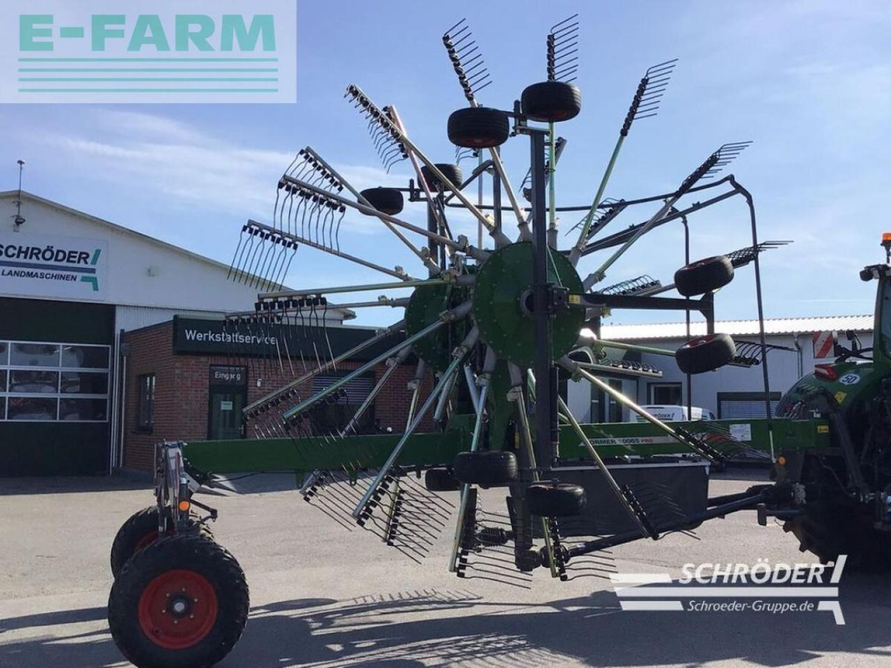 Fendt former 10065 pro - Šieno grėblys/ Vartytuvas: foto 2 Fendt former 10065 pro - Šieno grėblys/ Vartytuvas: foto 2