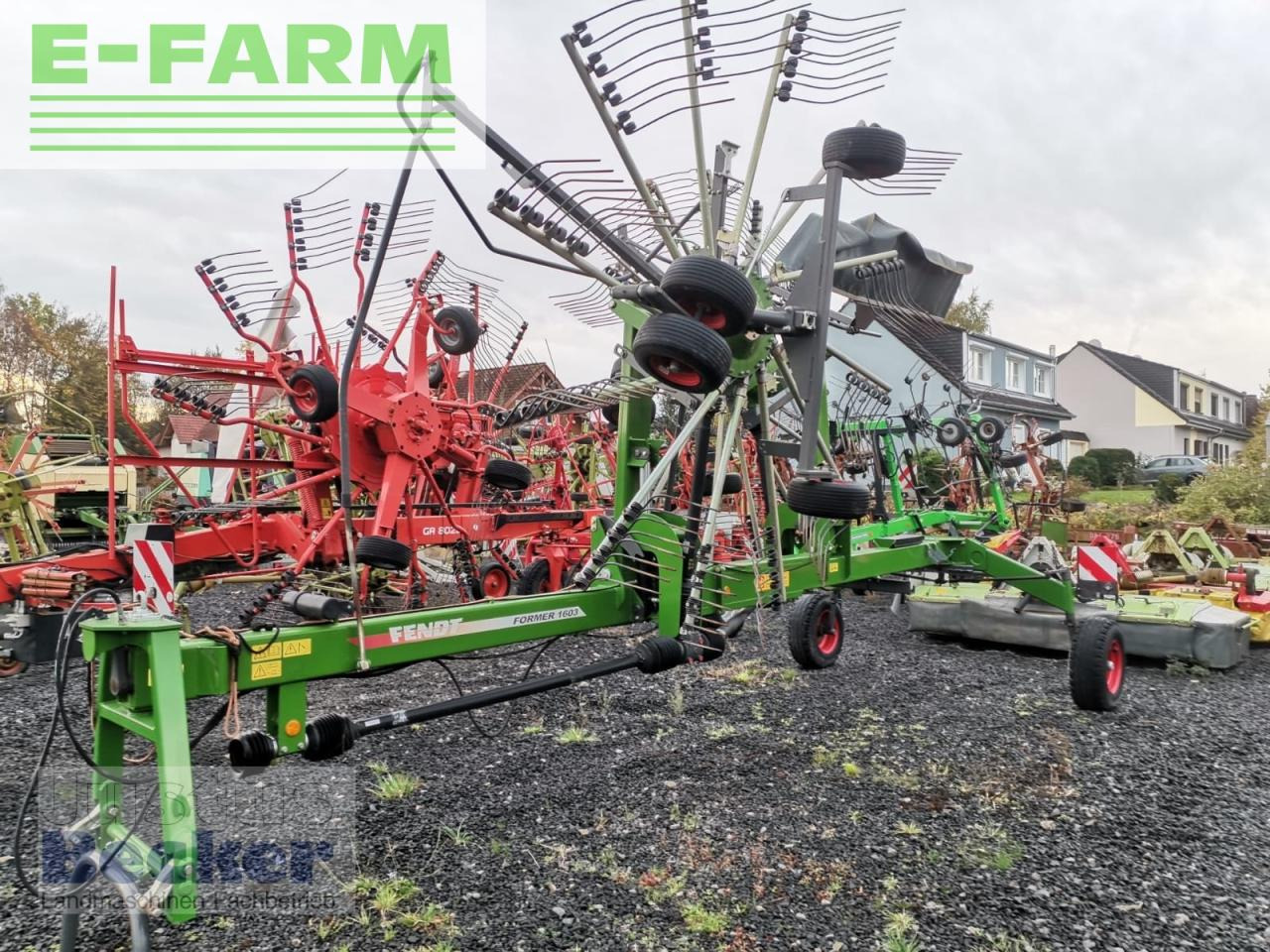 Fendt former 1603 - Šieno grėblys/ Vartytuvas: foto 1 Fendt former 1603 - Šieno grėblys/ Vartytuvas: foto 1