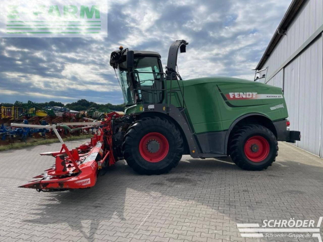 Fendt katana 65 + kemper 375 plus - Pašarų kombainas: foto 4 Fendt katana 65 + kemper 375 plus - Pašarų kombainas: foto 4