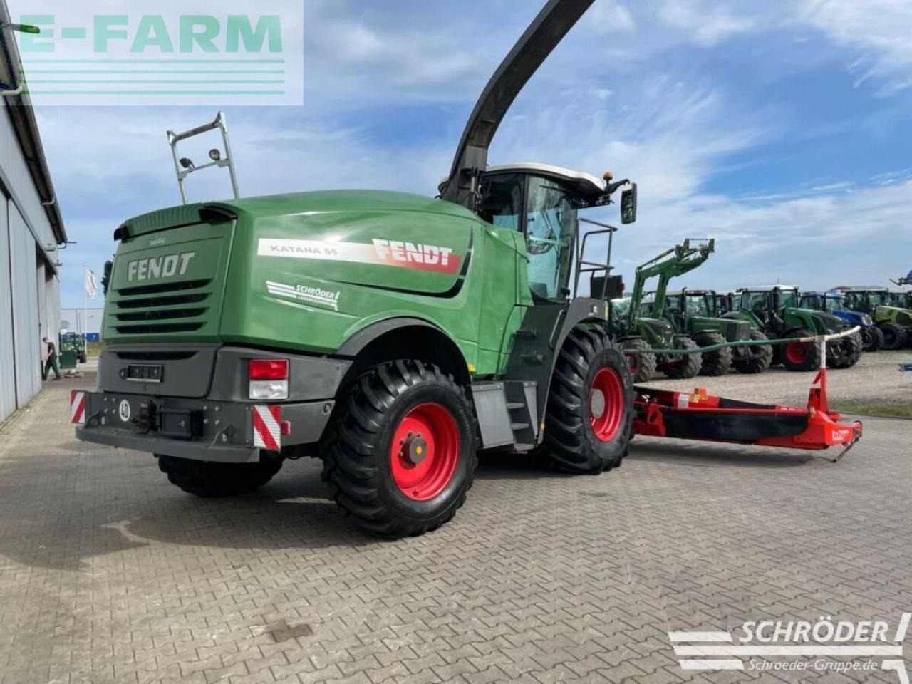 Fendt katana 65 + kemper 375 plus - Pašarų kombainas: foto 3 Fendt katana 65 + kemper 375 plus - Pašarų kombainas: foto 3