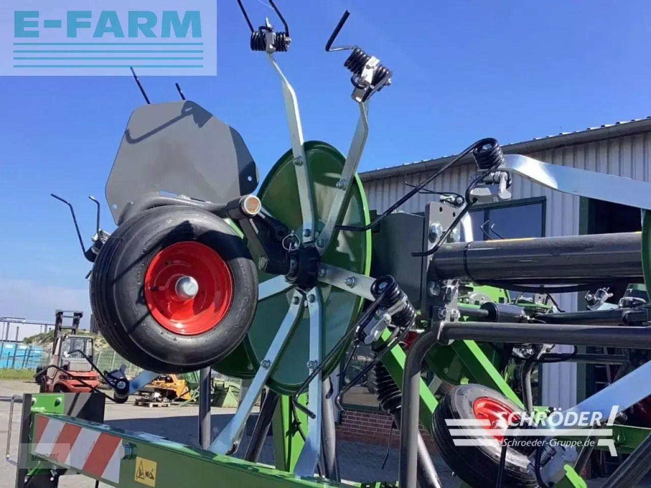 Šieno grėblys/ Vartytuvas Fendt lotus 1250 t: foto 14