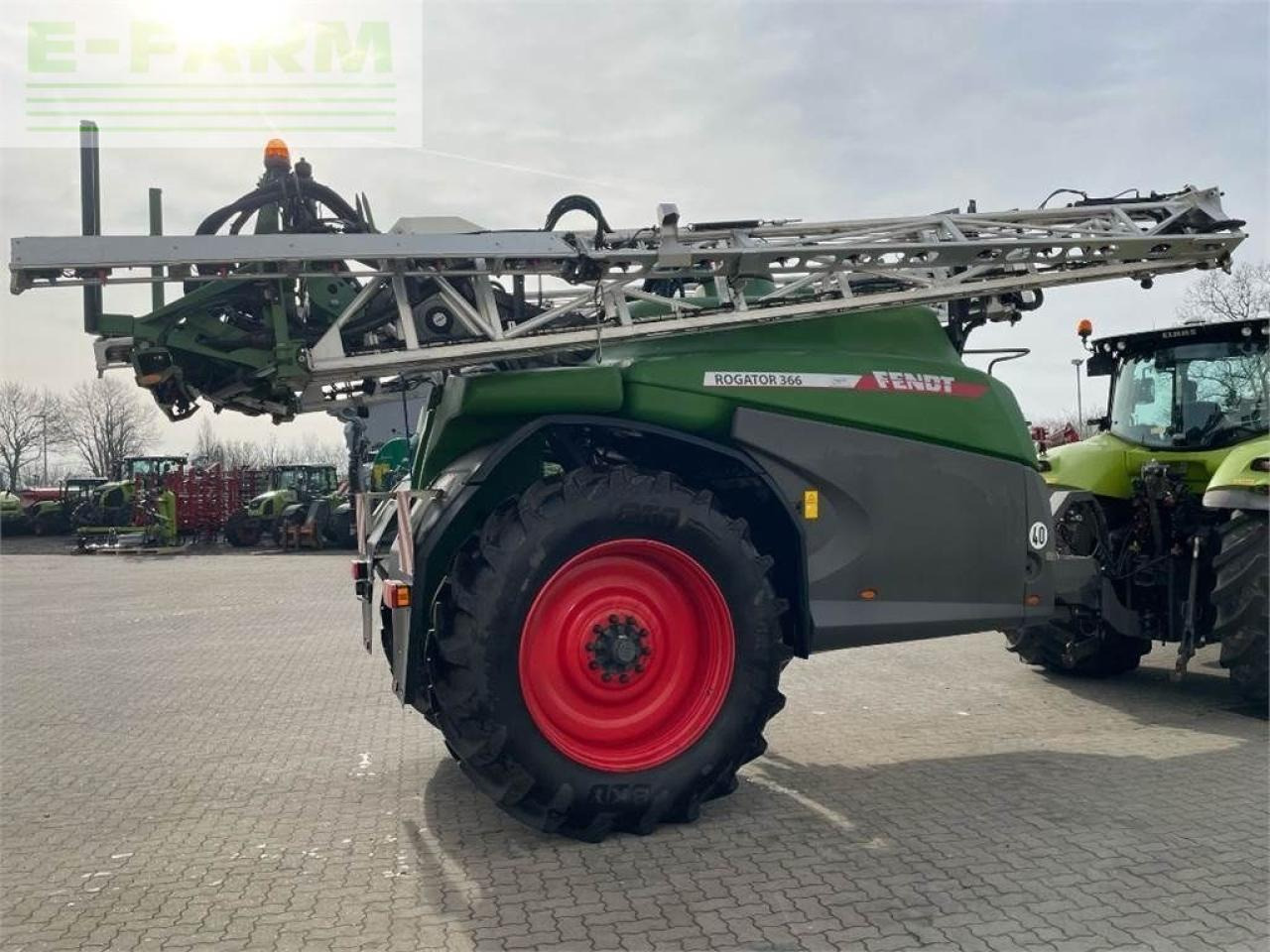 Fendt rogator 366 - Prikabinamas purkštuvas: foto 5 Fendt rogator 366 - Prikabinamas purkštuvas: foto 5