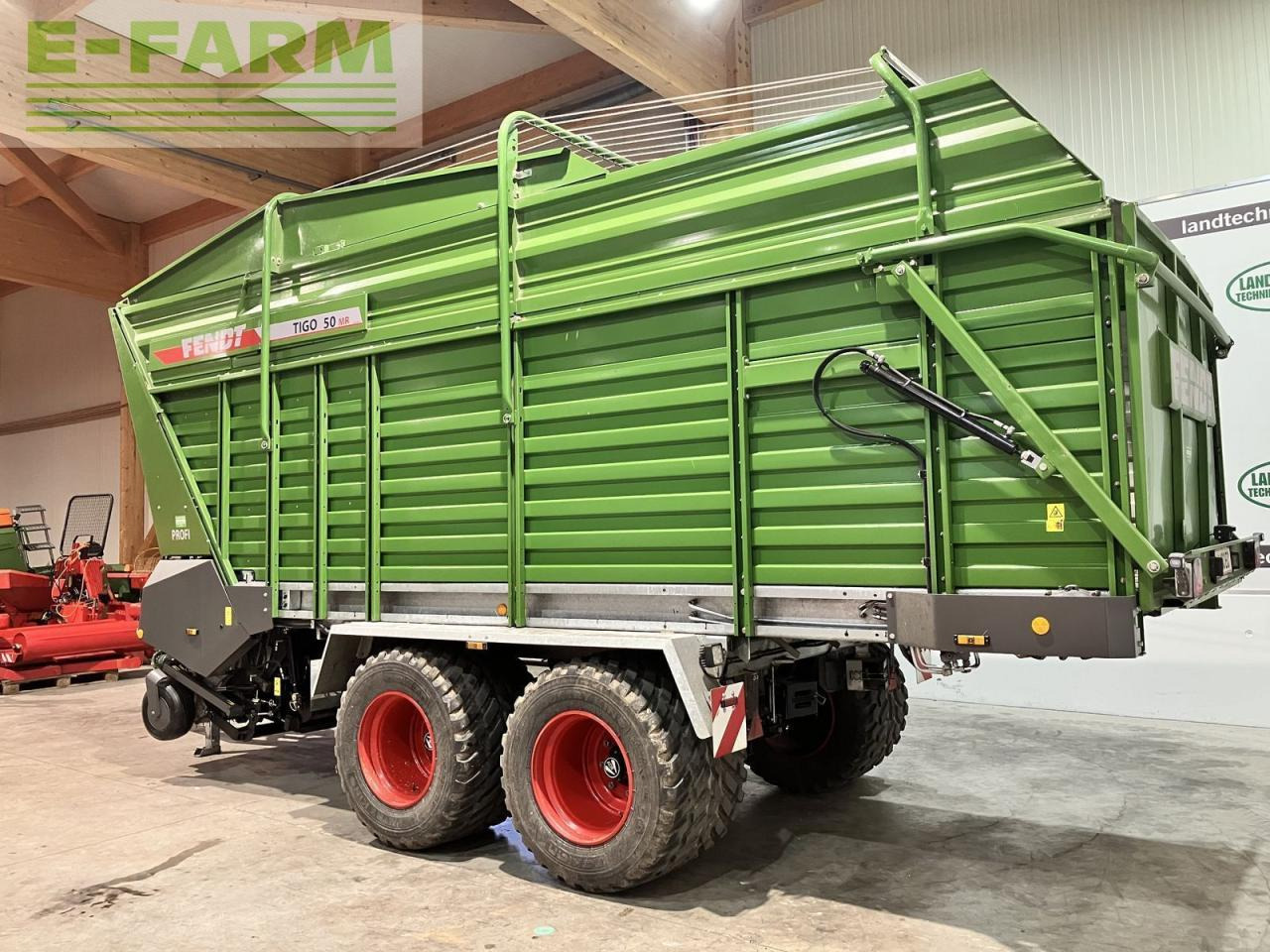 Fendt tigo 50 mr profi - Savivartė traktorinė priekaba: foto 4 Fendt tigo 50 mr profi - Savivartė traktorinė priekaba: foto 4