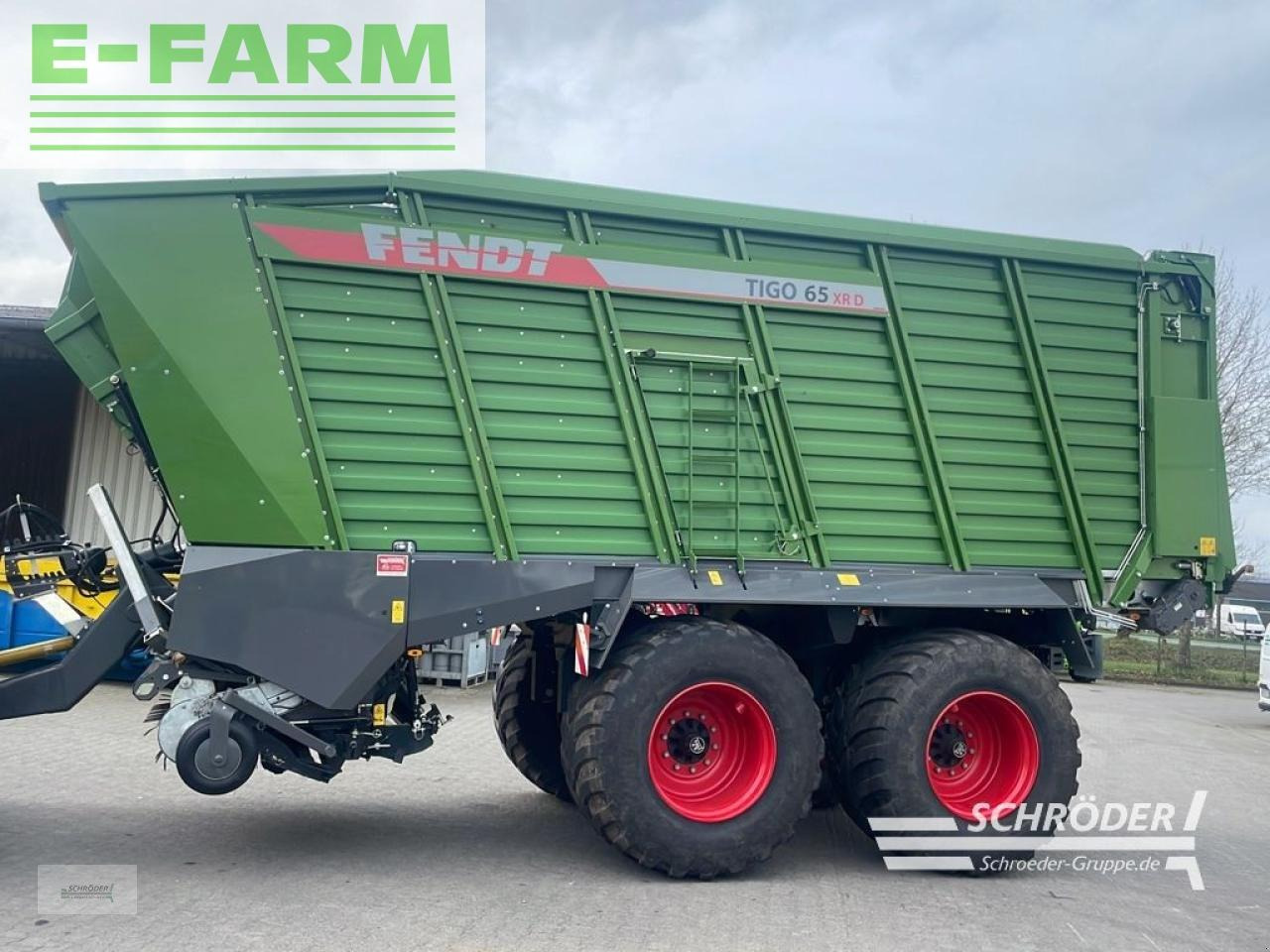 Fendt tigo 65 xr - Priekaba rinktuvė: foto 4 Fendt tigo 65 xr - Priekaba rinktuvė: foto 4