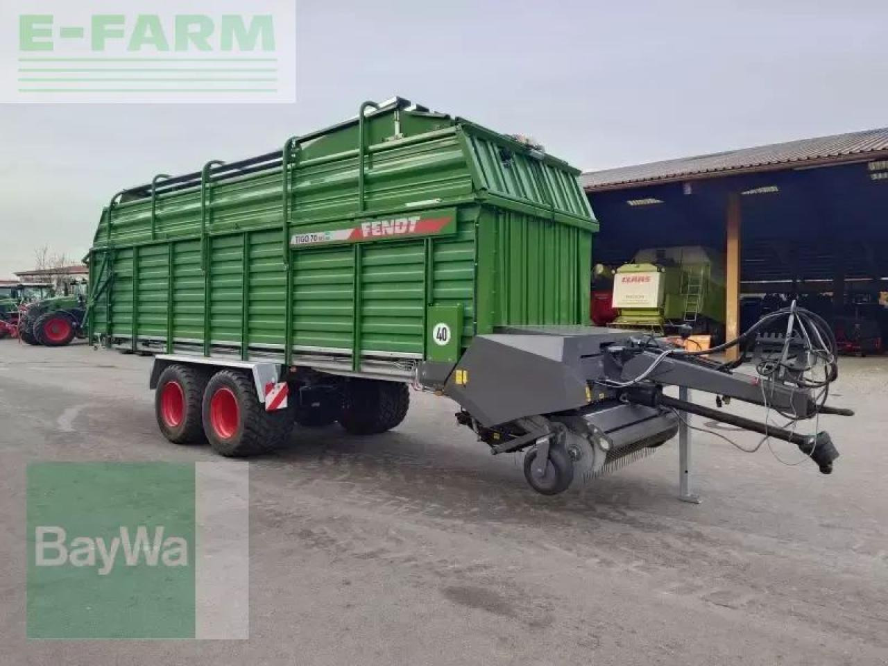 Priekaba rinktuvė Fendt tigo 70 ms: foto 11 Priekaba rinktuvė Fendt tigo 70 ms: foto 11