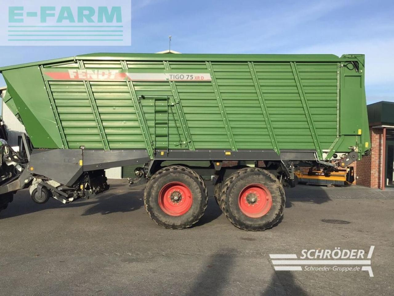 Fendt tigo 75 xr - Savivartė traktorinė priekaba: foto 3 Fendt tigo 75 xr - Savivartė traktorinė priekaba: foto 3