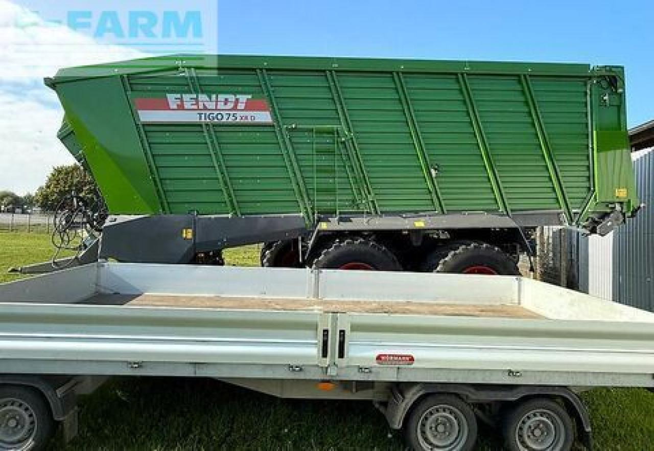 Fendt tigo 75 xr neu und unbenutzt - mit guter ausstat - Savivartė traktorinė priekaba: foto 2 Fendt tigo 75 xr neu und unbenutzt - mit guter ausstat - Savivartė traktorinė priekaba: foto 2