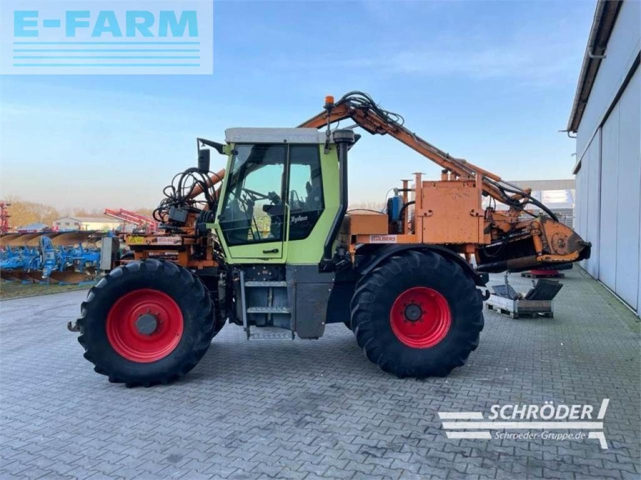 Fendt xylon 524 - Traktorius: foto 4 Fendt xylon 524 - Traktorius: foto 4