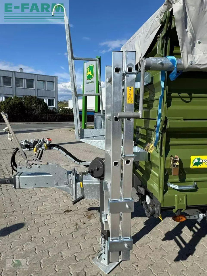 Savivartė traktorinė priekaba Fliegl tdk 100vr fox tandem: foto 10