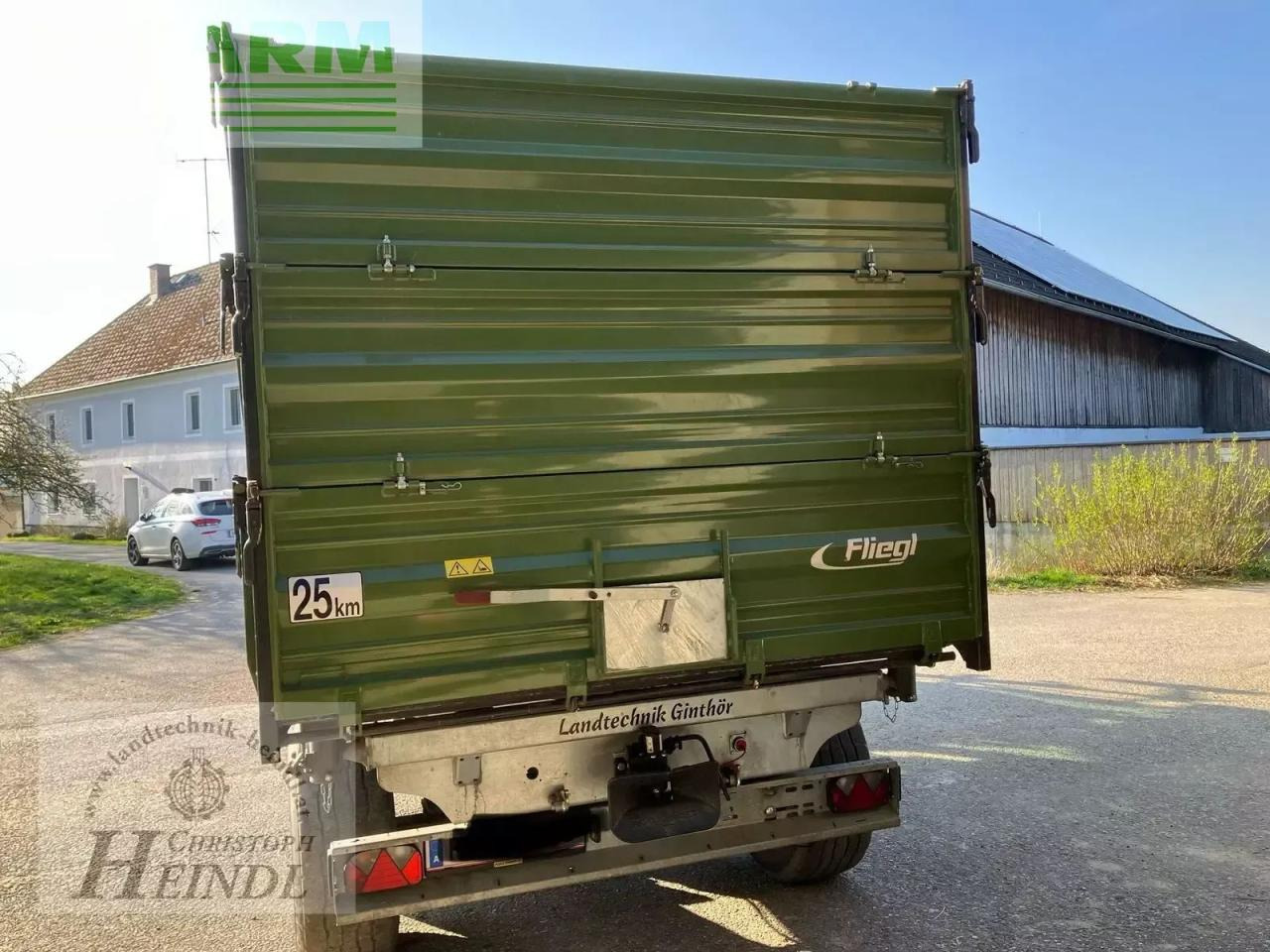 Fliegl tdk 130 fox - Savivartė traktorinė priekaba: foto 5 Fliegl tdk 130 fox - Savivartė traktorinė priekaba: foto 5