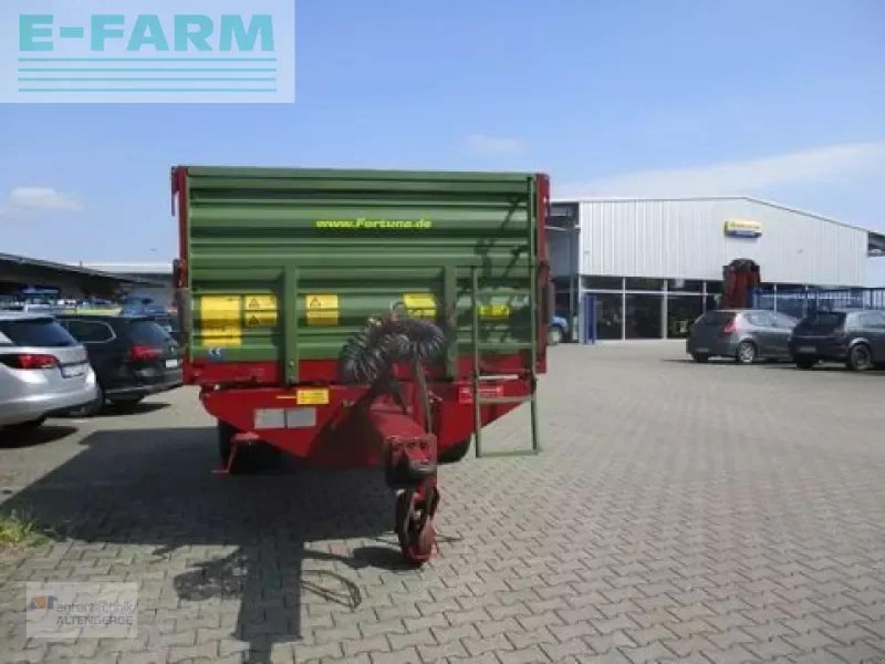 Fortuna fed 80 mit hydr. heckklappe - Savivartė traktorinė priekaba: foto 3 Fortuna fed 80 mit hydr. heckklappe - Savivartė traktorinė priekaba: foto 3