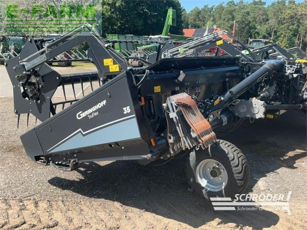 Geringhoff 10,65m bandschneidwerk truflex 35 +wagen - Įranga už pašarų kombainai: foto 3 Geringhoff 10,65m bandschneidwerk truflex 35 +wagen - Įranga už pašarų kombainai: foto 3