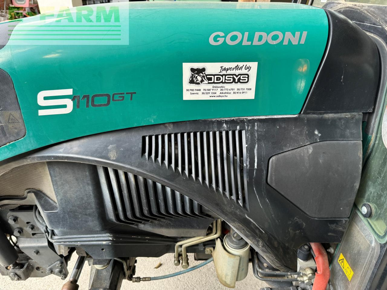 Traktorius Goldoni S110 GT: foto 9