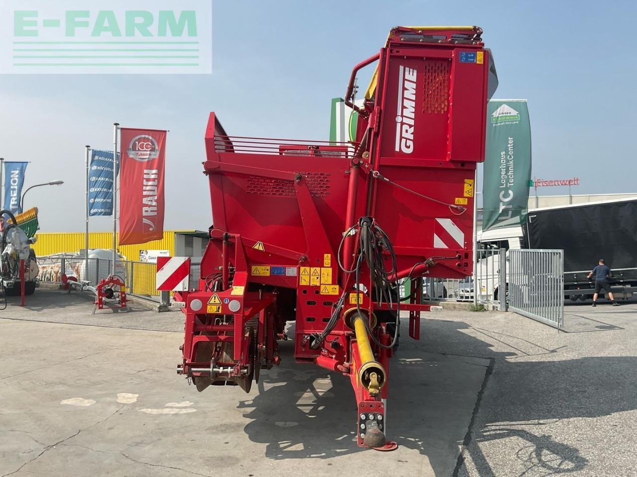Grimme SE 75 /55 - Bulvių kombainas: foto 3 Grimme SE 75 /55 - Bulvių kombainas: foto 3