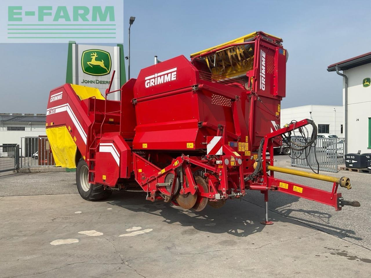 Grimme SE 75 /55 - Bulvių kombainas: foto 4 Grimme SE 75 /55 - Bulvių kombainas: foto 4