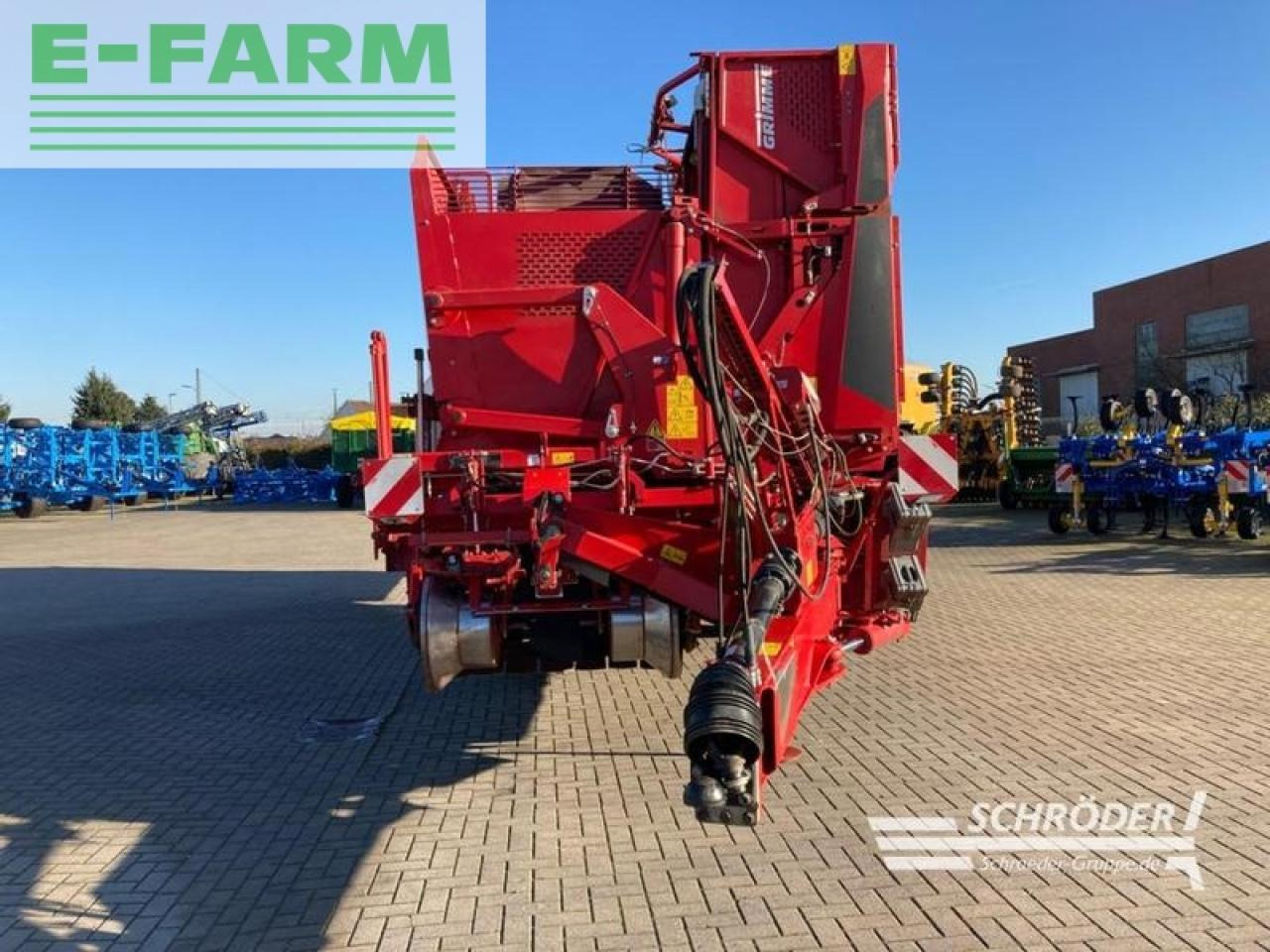 Grimme evo 280 - Bulvių kombainas: foto 5 Grimme evo 280 - Bulvių kombainas: foto 5