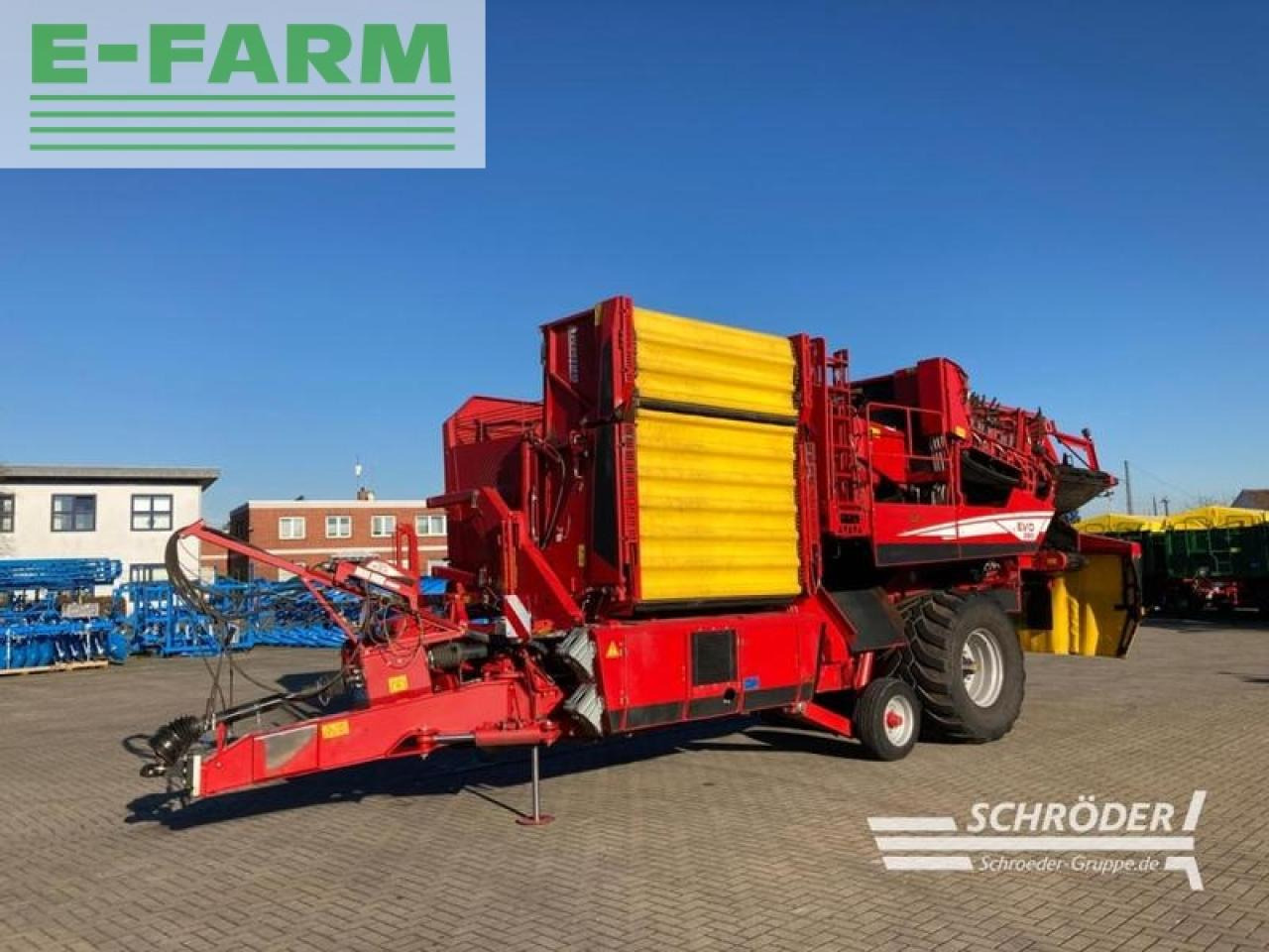 Grimme evo 280 - Bulvių kombainas: foto 1 Grimme evo 280 - Bulvių kombainas: foto 1