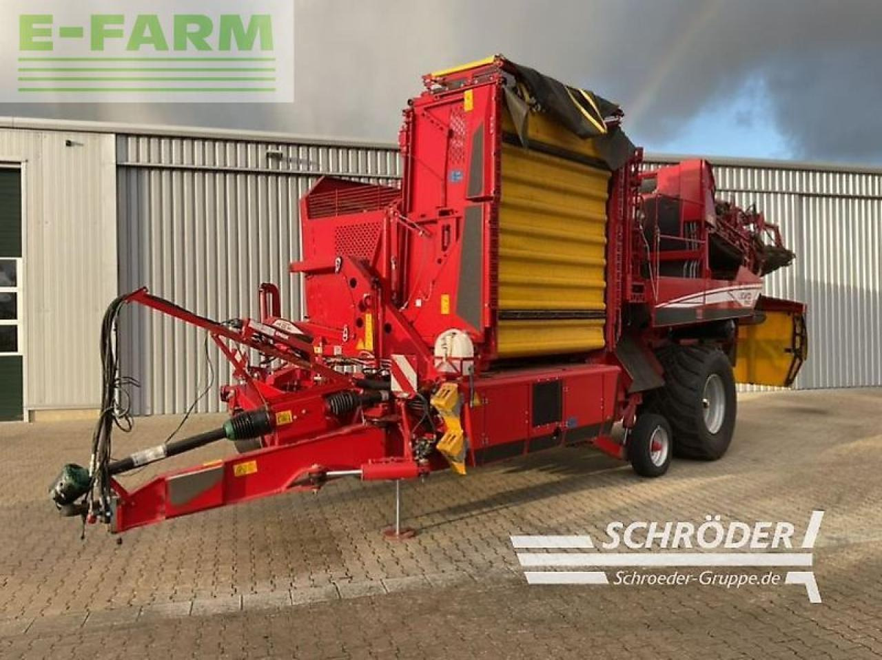 Grimme evo 280 easysep - Bulvių kombainas: foto 1 Grimme evo 280 easysep - Bulvių kombainas: foto 1