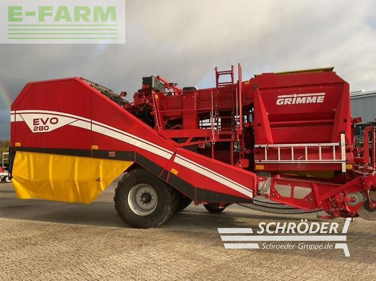Grimme evo 280 easysep - Bulvių kombainas: foto 4 Grimme evo 280 easysep - Bulvių kombainas: foto 4