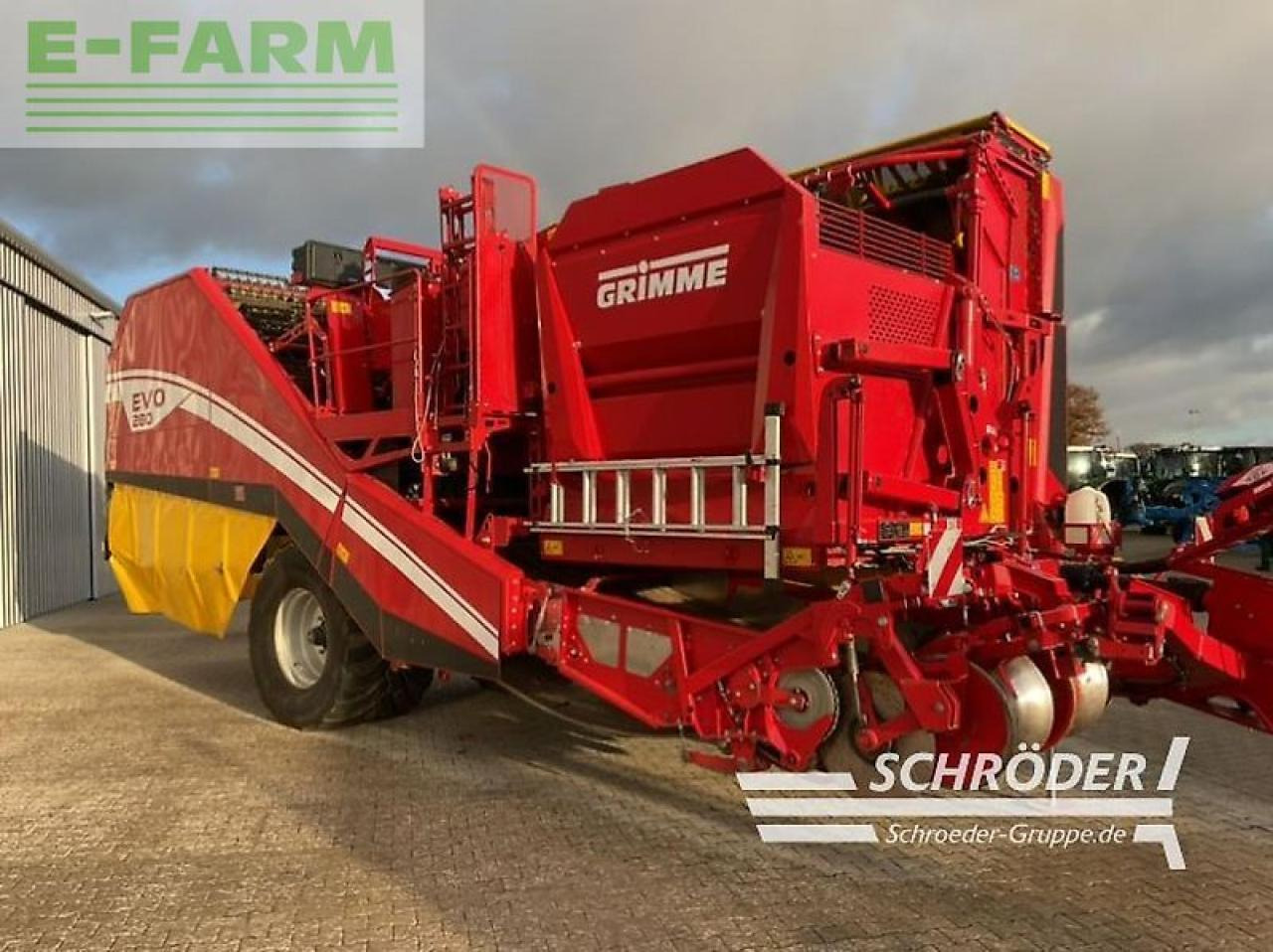 Grimme evo 280 easysep - Bulvių kombainas: foto 3 Grimme evo 280 easysep - Bulvių kombainas: foto 3