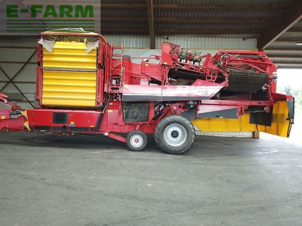 Grimme evo 280 grimme - Bulvių kombainas: foto 3 Grimme evo 280 grimme - Bulvių kombainas: foto 3