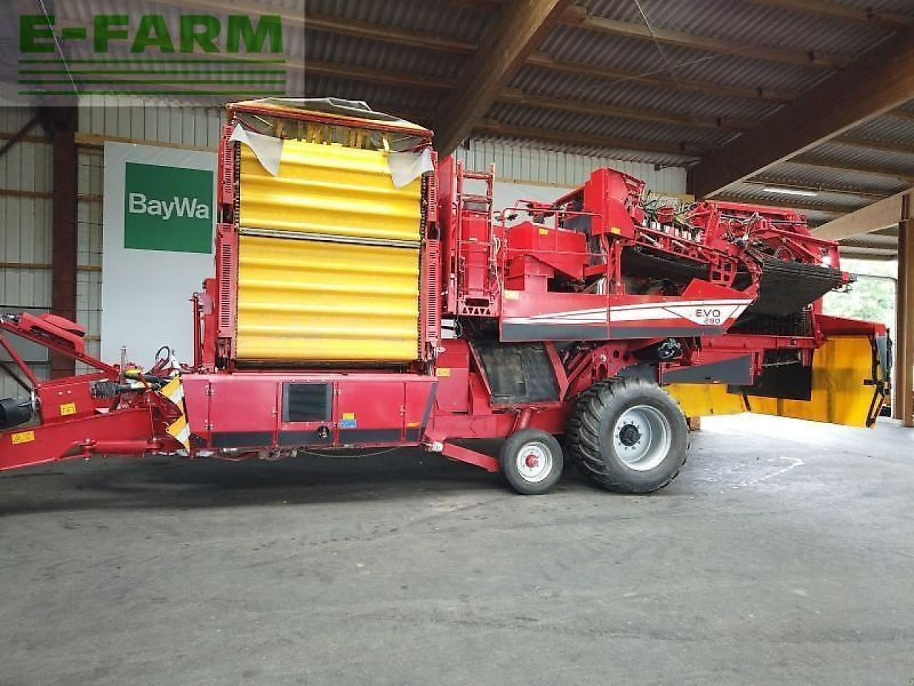 Grimme evo 280 grimme - Bulvių kombainas: foto 1 Grimme evo 280 grimme - Bulvių kombainas: foto 1