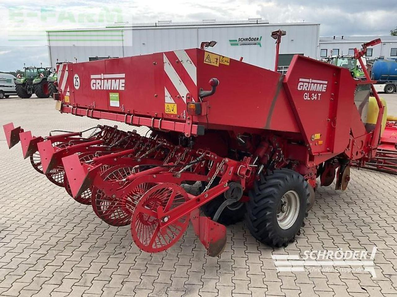 Grimme gl 34 t - Bulvių kombainas: foto 3 Grimme gl 34 t - Bulvių kombainas: foto 3