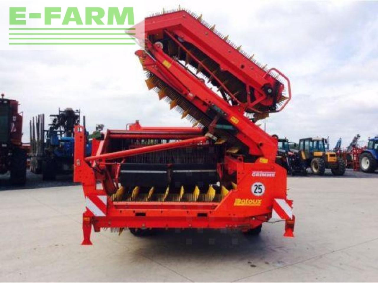 Grimme gt 170 s - Bulvių kombainas: foto 5 Grimme gt 170 s - Bulvių kombainas: foto 5